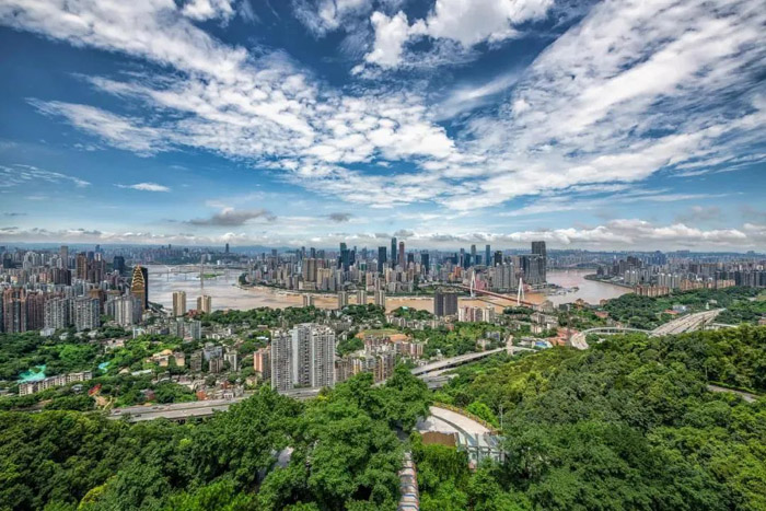 風(fēng)景如畫的渝中區(qū)。 司琪 攝