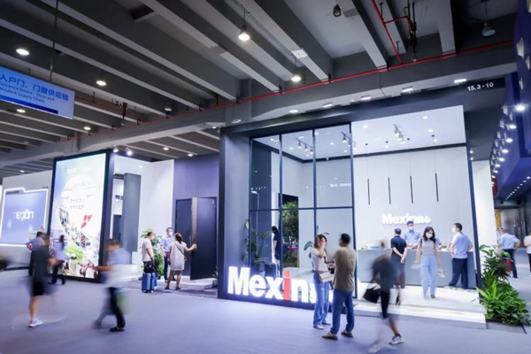 2022中國建博會(廣州)上美心展廳。受訪者供圖