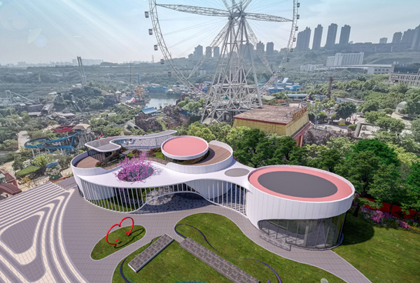 效果圖。兩江新區(qū)社會保障局供圖