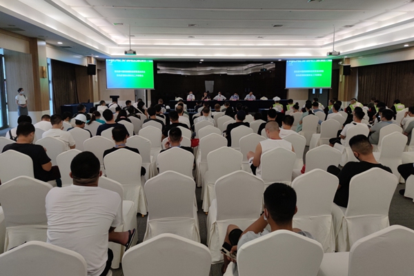 培訓(xùn)會(huì)現(xiàn)場(chǎng)。渝北區(qū)消防救援支隊(duì)供圖