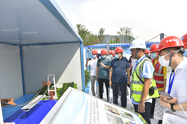 觀摩會(huì)現(xiàn)場(chǎng)。中建股份供圖