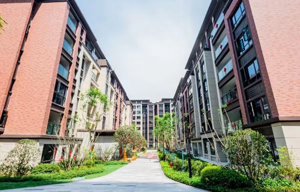 交付實景。天地源水墨江山供圖