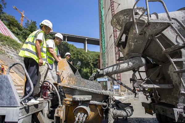 施工現(xiàn)場(chǎng)。中鐵七局