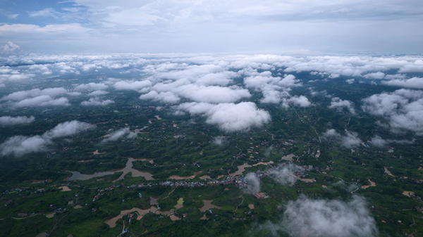街道全景。李渡街道供圖