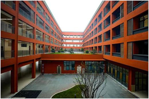 校園一角。雷鍵攝