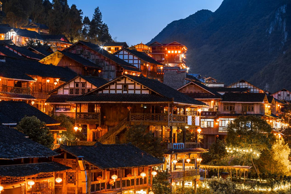 龔灘古鎮(zhèn)。酉陽旅投供圖