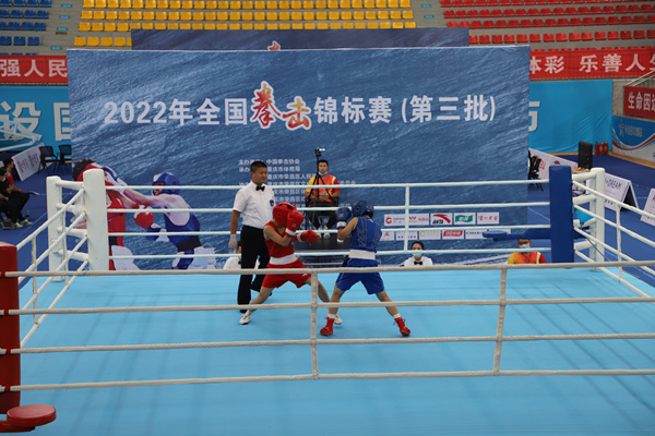 比賽現(xiàn)場(chǎng)。榮昌區(qū)體育局供圖