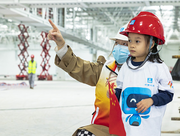 活動現(xiàn)場。中建三局三公司供圖