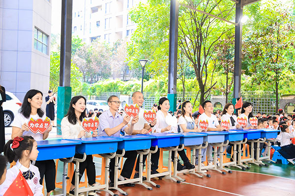 活動(dòng)現(xiàn)場(chǎng)。魯能巴蜀小學(xué)供圖