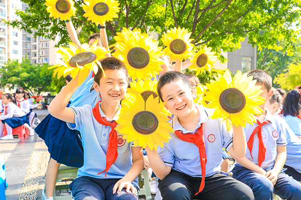 活動(dòng)現(xiàn)場(chǎng)。魯能巴蜀小學(xué)供圖