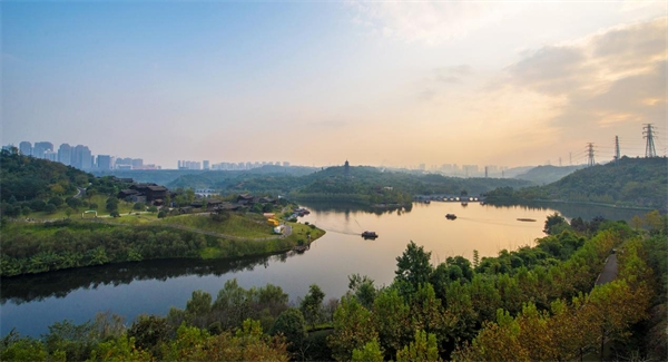 重慶園博園。徐琴攝