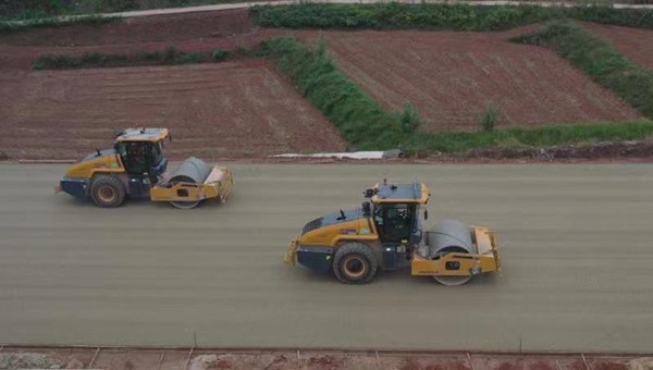 施工現場。銅梁區(qū)委宣傳部供圖