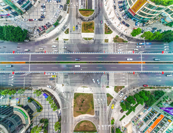 紅土地立交改造完成。林豪攝