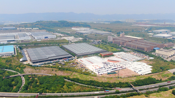 復(fù)盛片區(qū)工業(yè)園。江北區(qū)委宣傳部供圖