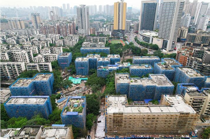 民主村片區(qū)城市更新項(xiàng)目。九龍城市更新公司供圖