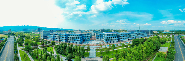 已建成的西部（重慶）科學(xué)城江津片區(qū)中科（重慶）智慧產(chǎn)研城項目。白巧玲攝