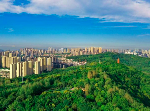 兩江新區(qū)城市面貌。兩江新區(qū)供圖