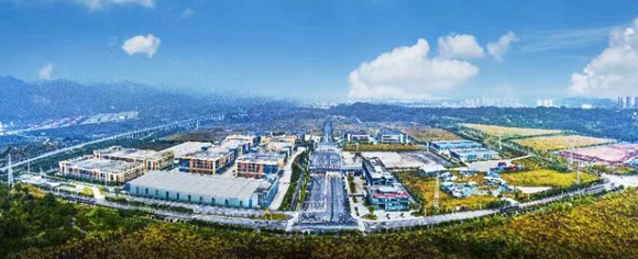 江津綜保區(qū)大景圖。江津區(qū)委宣傳部供圖 華龍網(wǎng)發(fā)