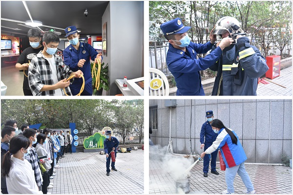 活動現(xiàn)場。渝中區(qū)消防救援支隊供圖