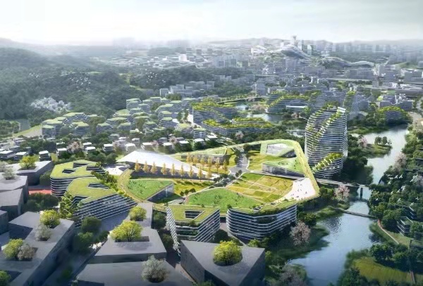 惠民片區(qū)城市設(shè)計。智慧總部新城公司供圖