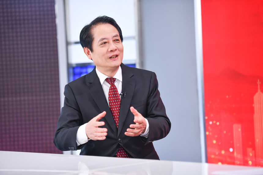 訪談現(xiàn)場。鄒樂攝