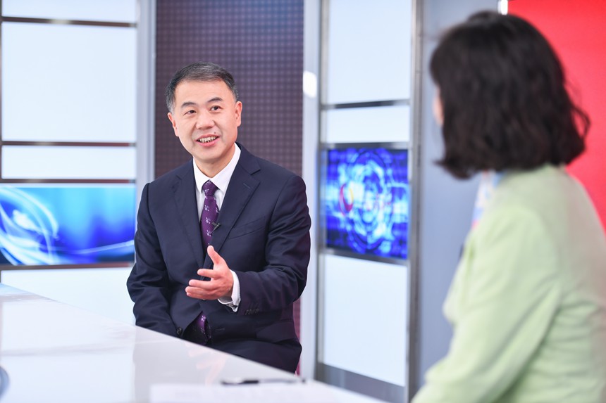 訪(fǎng)談現(xiàn)場(chǎng)。鄒樂(lè)攝