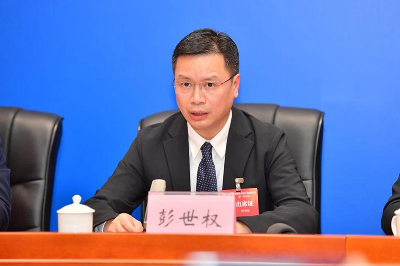 彭世權(quán)介紹相關(guān)情況。王加喜攝