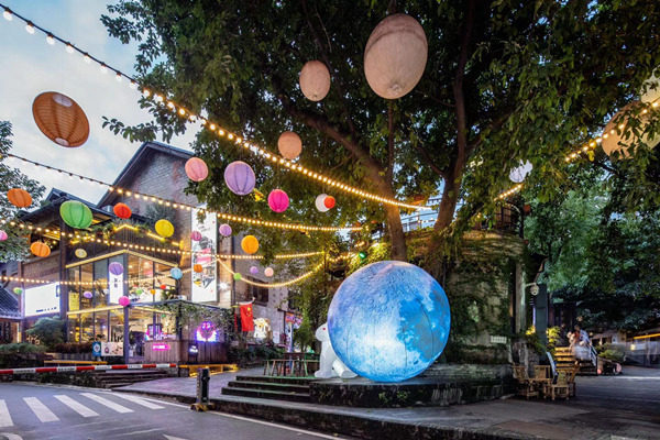 北倉文創(chuàng)街區(qū)。江北區(qū)文旅委供圖