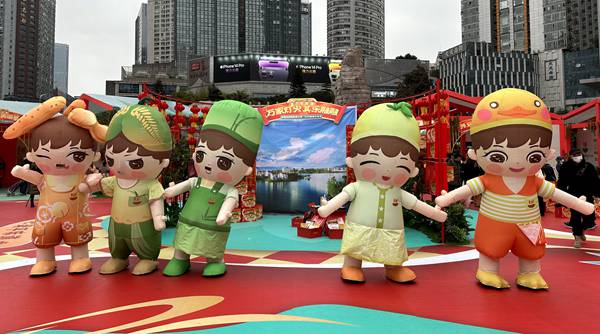 憨態(tài)可掬的“梁娃”。梁平區(qū)委宣傳部供圖