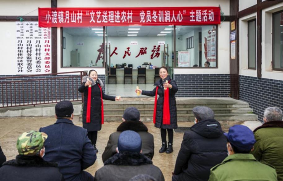 快板表演現(xiàn)場。潼南區(qū)委宣傳部供圖