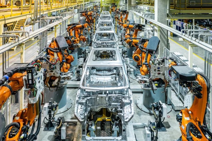 長安汽車兩江工廠。 ???長安汽車供圖