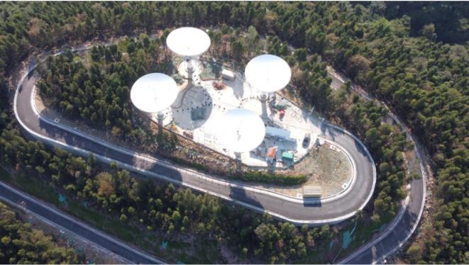 位于重慶市兩江新區(qū)明月山的“中國復眼”一期。北理工重慶創(chuàng)新中心供圖