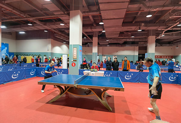 選手在比賽中。主辦方供圖