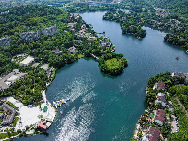 休閑度假好去處。重慶高新區(qū)公共服務(wù)局供圖