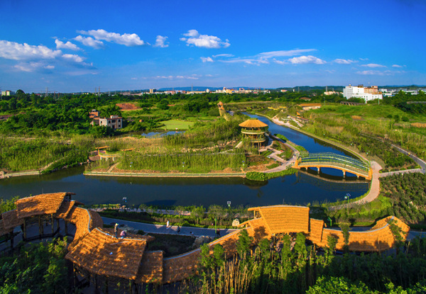 重慶榮峰河。重慶市水利局供圖