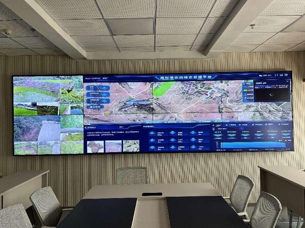 高標(biāo)準(zhǔn)農(nóng)田綜合管理平臺(tái)。中國電信重慶公司供圖