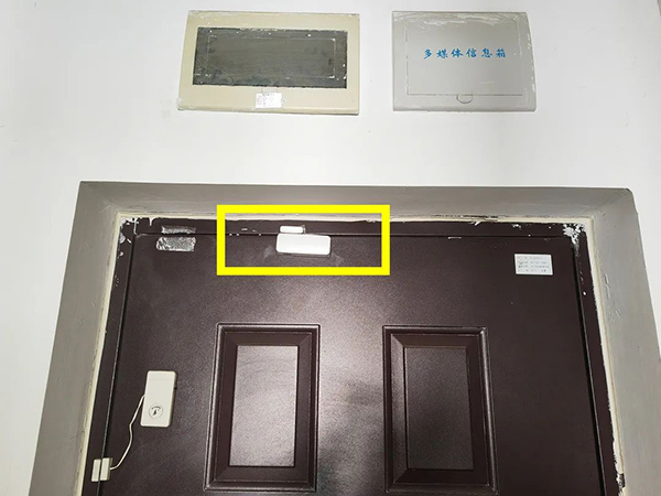 康居西城公租房小區(qū)智慧門禁。市住房城鄉(xiāng)建委供圖