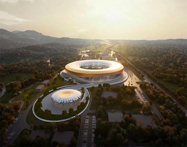 超瞬態(tài)實(shí)驗(yàn)裝置效果圖。西部重慶科學(xué)城供圖