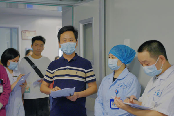 活動現(xiàn)場。璧山區(qū)中醫(yī)院供圖