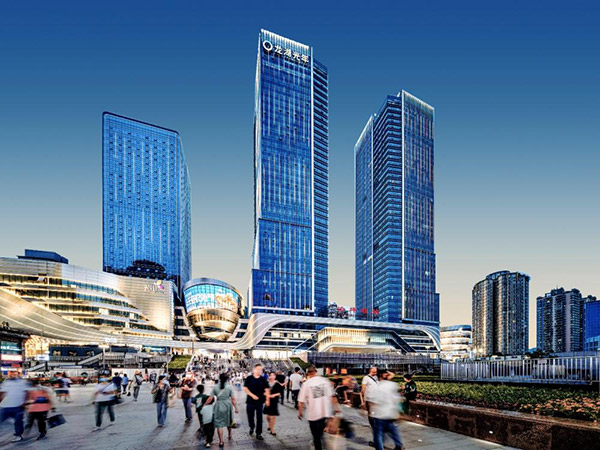 龍湖光年實(shí)景圖。龍湖供圖