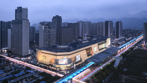 龍湖重慶高新天街。龍湖供圖