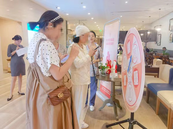 活動(dòng)現(xiàn)場(chǎng)。重慶安琪兒婦產(chǎn)醫(yī)院供圖