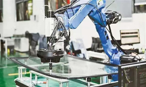 企業(yè)生產(chǎn)車間。中信銀行重慶分行供圖