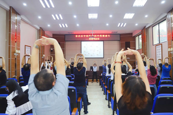 活動(dòng)現(xiàn)場。榮昌區(qū)中醫(yī)院供圖