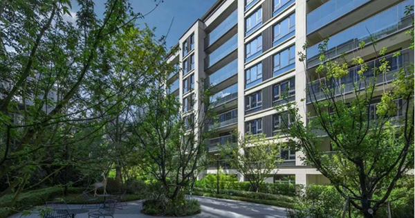 交付實景圖。龍湖供圖