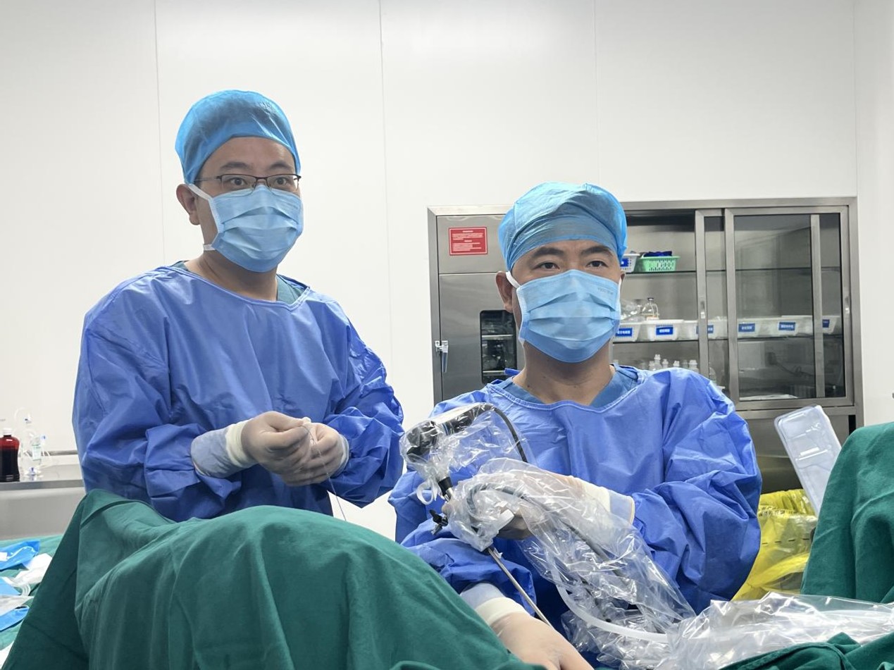 手術(shù)現(xiàn)場。重慶西區(qū)醫(yī)院供圖