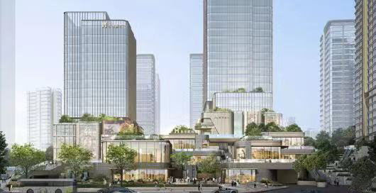 啟元光里商業(yè)意境圖。啟元光里供圖