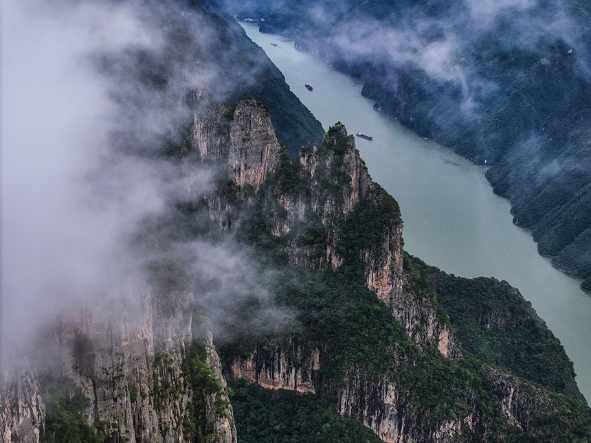 巫峽風(fēng)光。王正坤攝