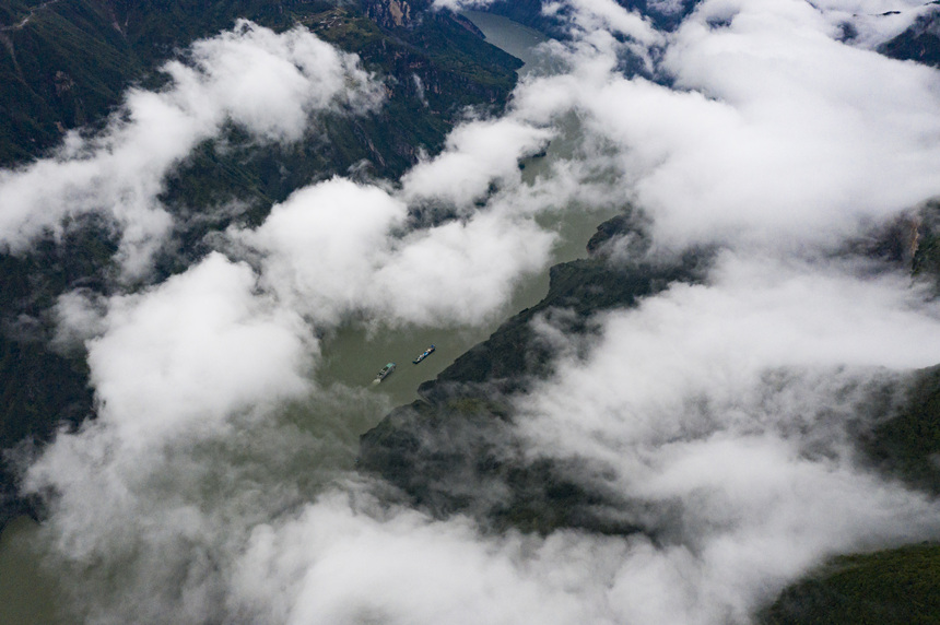 巫峽風(fēng)光。楊明霞攝