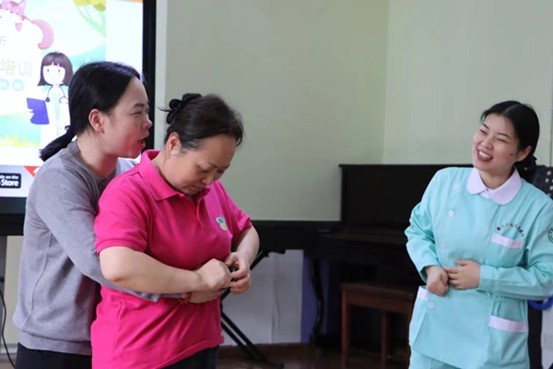 活動(dòng)現(xiàn)場(chǎng)。重慶天佑兒童醫(yī)院供圖